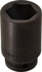 Proto - 3/4" Drive 35mm Deep Impact Socket - 6 Points, 3-1/4" OAL - Exact Tool & Supply