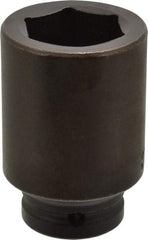 Proto - 3/4" Drive 38mm Deep Impact Socket - 6 Points, 3-1/2" OAL - Exact Tool & Supply