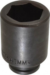 Proto - 3/4" Drive 41mm Deep Impact Socket - 6 Points, 3-1/2" OAL - Exact Tool & Supply