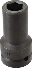 Proto - 1" Drive 7/8" Deep Impact Socket - 6 Points, 3-3/4" OAL - Exact Tool & Supply