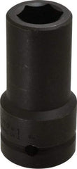 Proto - 1" Drive 1" Deep Impact Socket - 6 Points, 3-3/4" OAL - Exact Tool & Supply