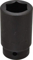 Proto - 1" Drive 1-1/2" Deep Impact Socket - 6 Points, 4" OAL - Exact Tool & Supply