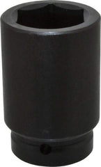Proto - 1" Drive 1-13/16" Deep Impact Socket - 6 Points, 4-1/16" OAL - Exact Tool & Supply