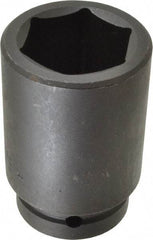 Proto - 1" Drive 1-7/8" Deep Impact Socket - 6 Points, 4-1/4" OAL - Exact Tool & Supply