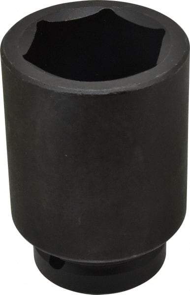 Proto - 1" Drive 2-1/8" Deep Impact Socket - 6 Points, 4-1/2" OAL - Exact Tool & Supply