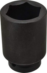 Proto - 1" Drive 2-1/8" Deep Impact Socket - 6 Points, 4-1/2" OAL - Exact Tool & Supply