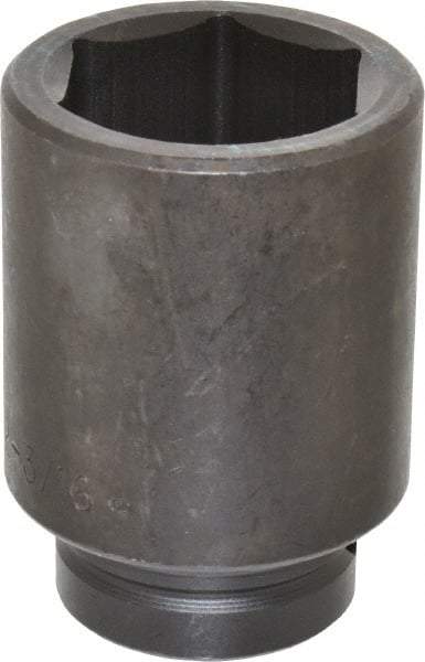 Proto - 1" Drive 2-3/16" Deep Impact Socket - 6 Points, 4-1/2" OAL - Exact Tool & Supply