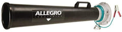Allegro - 46 Inch Long, Plastic Venturi Style Pneumatic Blowers - 1 Inch NPT, 14.35 Inch Base Diameter, 15.37 Inch Face Diameter - Exact Tool & Supply