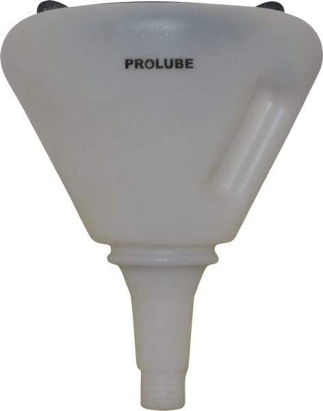 PRO-LUBE - 8" Diam, Spill Proof Funnel - Exact Tool & Supply