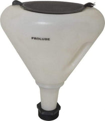PRO-LUBE - 9-1/2" Diam, Spill Proof Funnel - Exact Tool & Supply