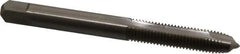 Hertel - 1/4-28 UNF, 2 Flute, Bright Finish, High Speed Steel Spiral Point Tap - Plug Chamfer, Right Hand Thread, 2-1/2" OAL, 1" Thread Length - Exact Tool & Supply