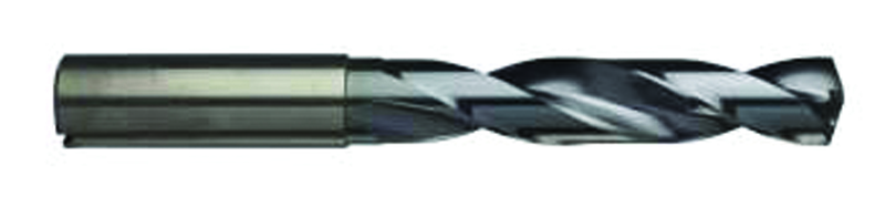 6.1mm Dia. - Carbide HP 3XD Drill-140Â° Point-Coolant-nano-A - Exact Tool & Supply