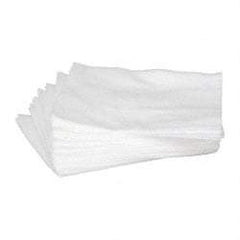 Kimtech - 1/4 Fold Clean Room/Lab/Critical Task Wipes - Poly Pack, 15" x 12" Sheet Size, White - Exact Tool & Supply