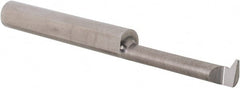 Made in USA - 0.22" Min Bore Diam, 1" Max Bore Depth, 1/4 Shank Diam, Profile Boring Bar - Exact Tool & Supply