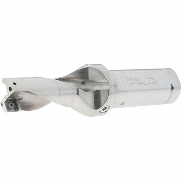 Iscar - 2" Max Drill Depth, 2xD, 1" Diam, Indexable Insert Drill - 2 Inserts, 1-1/4" Shank Diam, Straight Shank - Exact Tool & Supply