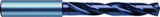 10.1mm Dia. - Carbide HP 5xD Drill-140° Point-Coolant-nano-A - Exact Tool & Supply