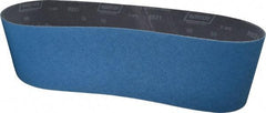 Norton - 6" Wide x 48" OAL, 50 Grit, Zirconia Alumina Abrasive Belt - Zirconia Alumina, Coarse, Coated, Y Weighted Cloth Backing, Dry, Series R821 - Exact Tool & Supply