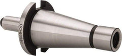 Collis Tool - NMTB40 Taper Shank 3/16" Hole End Mill Holder/Adapter - 11/16" Nose Diam, 2-5/16" Projection, 5/8-11 Drawbar - Exact Tool & Supply