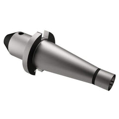 Collis Tool - NMTB40 Taper Shank 1/2" Hole End Mill Holder/Adapter - 1-3/8" Nose Diam, 2-5/16" Projection, 5/8-11 Drawbar - Exact Tool & Supply