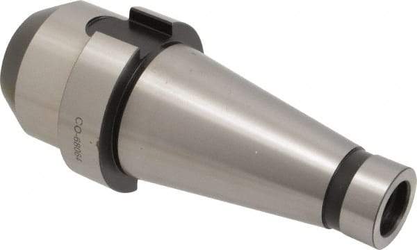 Collis Tool - NMTB50 Taper Shank 1-1/2" Hole End Mill Holder/Adapter - 2-7/8" Nose Diam, 3-1/8" Projection, 1-8 Drawbar - Exact Tool & Supply