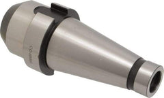 Collis Tool - NMTB50 Taper Shank 1-1/2" Hole End Mill Holder/Adapter - 2-7/8" Nose Diam, 3-1/8" Projection, 1-8 Drawbar - Exact Tool & Supply