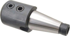 Collis Tool - NMTB50 Taper Shank 2" Hole End Mill Holder/Adapter - 3-3/4" Nose Diam, 4-1/2" Projection, 1-8 Drawbar - Exact Tool & Supply