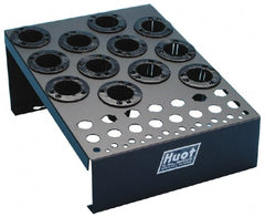 Huot - 12-1/2 Inches Width x 6-3/4 Inches Height NC Tool Holder and DA Collet Rack - Exact Tool & Supply