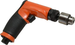 Dotco - 1/4" Keyed Chuck - Pistol Grip Handle, 3,800 RPM, 0.4 hp, 90 psi - Exact Tool & Supply