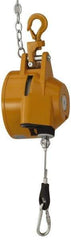 Packers Kromer - 99 Lb Load Capacity, 6-1/2' Travel Distance, Tool Balancer - Steel Cable, Cast Aluminum Housing, Tension Adjustment, Locking Mechanism - Exact Tool & Supply