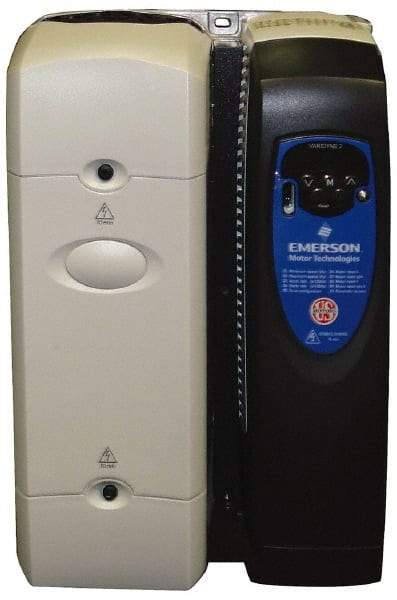 US Motors - Three Phase, 200-240 Volt, 10 hp, Variable Frequency Drive - 9.9" Wide x 10.33" Deep x 15.33" High, NEMA 1 - Exact Tool & Supply