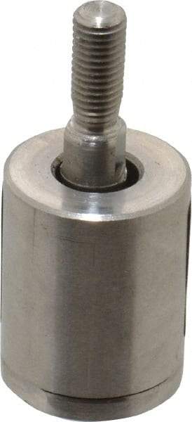 Made in USA - Air Cylinder Self-Aligning Rod Coupler - For 1/4-28 Air Cylinders, Use with Hydraulic & Pneumatic Cylinders - Exact Tool & Supply