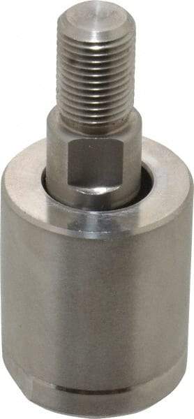 Made in USA - Air Cylinder Self-Aligning Rod Coupler - For 1/2-20 Air Cylinders, Use with Hydraulic & Pneumatic Cylinders - Exact Tool & Supply