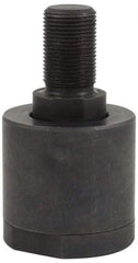 Made in USA - Air Cylinder Self-Aligning Rod Coupler - For M16 x 1.5 Air Cylinders, Use with Hydraulic & Pneumatic Cylinders - Exact Tool & Supply