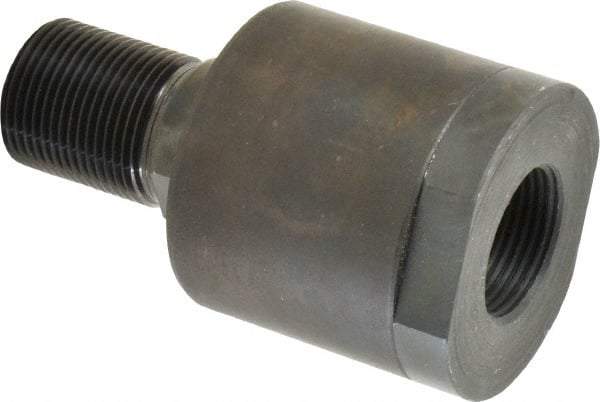 Made in USA - Air Cylinder Self-Aligning Rod Coupler - For 1-1/4 - 12 Air Cylinders, Use with Hydraulic & Pneumatic Cylinders - Exact Tool & Supply