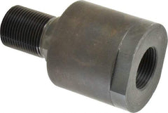 Made in USA - Air Cylinder Self-Aligning Rod Coupler - For 1-1/4 - 12 Air Cylinders, Use with Hydraulic & Pneumatic Cylinders - Exact Tool & Supply