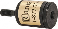Made in USA - Air Cylinder Self-Aligning Rod Coupler - For 1/4-28 Air Cylinders, Use with Hydraulic & Pneumatic Cylinders - Exact Tool & Supply