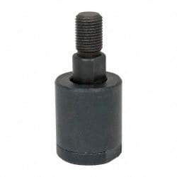 Made in USA - Air Cylinder Self-Aligning Rod Coupler - For 1/2-20 Air Cylinders, Use with Hydraulic & Pneumatic Cylinders - Exact Tool & Supply