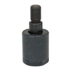 Made in USA - Air Cylinder Self-Aligning Rod Coupler - For 1/2-20 Air Cylinders, Use with Hydraulic & Pneumatic Cylinders - Exact Tool & Supply