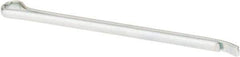 Made in USA - 1/8" Diam x 2-1/2" Long Hammerlock Cotter Pin - Grade 2, Zinc-Plated, Steel - Exact Tool & Supply