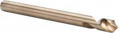 Cleveland - 1/2" Body Diam, 90°, 6" OAL, Cobalt Spotting Drill - Exact Tool & Supply