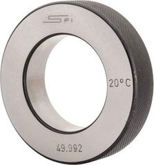 SPI - Micrometer Setting Rings - 4,000 to 50mm, Use with SPI Hole-Mike Series Micrometers - Exact Tool & Supply