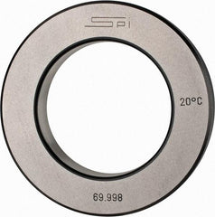 SPI - Micrometer Setting Rings - 6,000 to 70mm, Use with SPI Hole-Mike Series Micrometers - Exact Tool & Supply