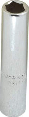 Proto - 9/32", 1/4" Drive, Deep Hand Socket - 6 Points, 2" OAL, Chrome Finish - Exact Tool & Supply