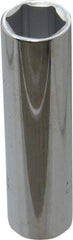 Proto - 5/8", 1/2" Drive, Deep Hand Socket - 6 Points, 3-1/4" OAL, Chrome Finish - Exact Tool & Supply