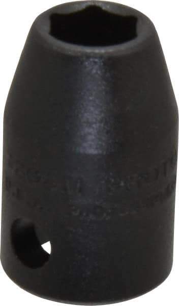 Proto - 3/8" Drive 8mm Standard Impact Socket - 6 Points, 1-1/32" OAL - Exact Tool & Supply
