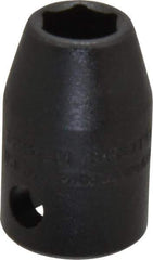 Proto - 3/8" Drive 8mm Standard Impact Socket - 6 Points, 1-1/32" OAL - Exact Tool & Supply