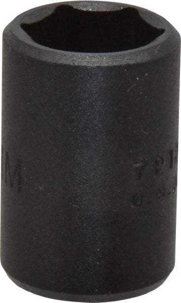 Proto - 3/8" Drive 13mm Standard Impact Socket - 6 Points, 1-3/32" OAL - Exact Tool & Supply
