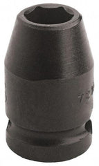 Proto - 3/8" Drive, Power Socket - 6 Points, 1-3/16" OAL - Exact Tool & Supply