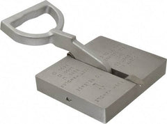 Mag-Mate - 125 Lb Load Capacity, Permanent Lift Magnet - 1-3/8" High x 7-1/4" Wide, For Use with Flats - Exact Tool & Supply
