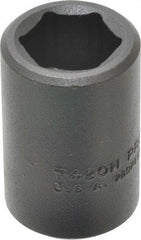 Proto - 1/2" Drive 5/8" Standard Impact Socket - 6 Points, 1-1/2" OAL - Exact Tool & Supply
